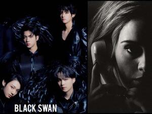 أديل وفرقة BTS