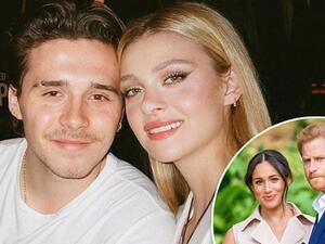 ميغان ماركل، الأمير هاري، بروكلين بيكهام