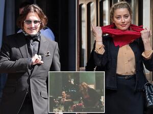 آمبر هيرد وجوني ديب