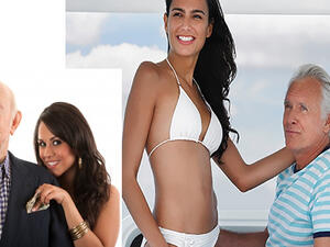 الجميلات والرجال الكبار في السن