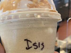 Muslim woman outraged after barista writes ‘ISIS’ on her coffee cup (Twitter)