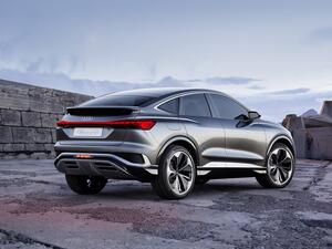 The Audi Q4 Sportback E-Tron Concept