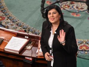 Head of PDL Abir Moussi (Twitter)