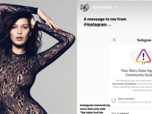 Why Did Instagram Remove Bella Hadid's Story on Her Father's Heritage?