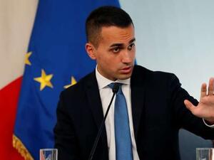  وزير الخارجية الإيطالي، لويجي دي مايو