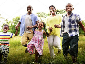 عائلة أفريقية
