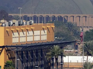 السفارة الأمريكية في المنطقة الخضراء ببغداد