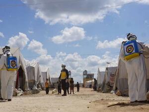  ارتفاع المخاوف الدولية بشأن خطر انتشار "كوفيد-19" في المنطقة الواقعة خارج سيطرة الحكومة السورية