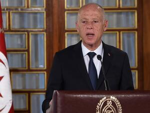 رئيس الجمهورية التونسي قيس سعيد