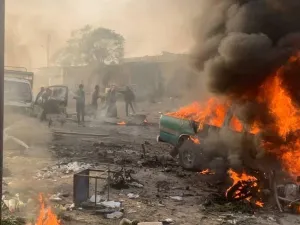 انفجار في مدينة رأس العين السورية / أرشيفية
