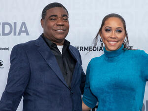 Tracy announced his engagement to Megan while walking the red carpet at the Emmy Awards back in September 2012