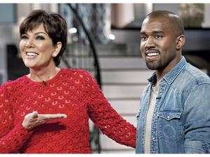 كانيه ويست وكريس جينر