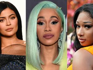 ميغان ثي وكايلي جينر وكاردي بي