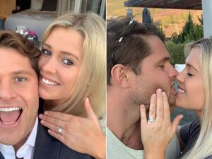 أميليا سبينسر وخطيبها 