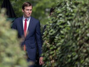 Senior Advisor to the President Jared Kushner leaves an interview at the white House in Washington, DC, on August 14, 2020. JIM WATSON / AFP