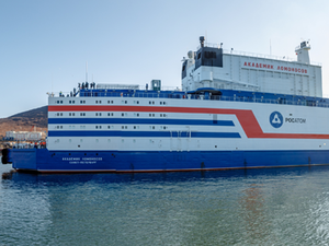 Although critics see the mobile nuclear power plant as a "floating Chernobyl," the "Akademik Lomonosov" will become a driving force for the economic development of the region and for the exploitation of Siberian mineral resources for the next 40 years.