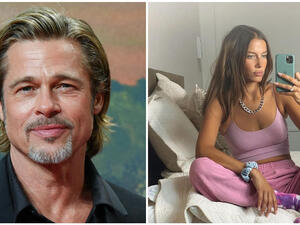 براد بيت وحبيبته