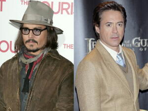 جوني ديب وروبرت داوني