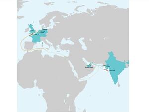 Khalifa Port Terminal to Connect with Rotterdam, Hamburg, London, Antwerp, Le Havre, Karachi, Nhava Sheva, and Mundra