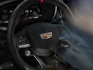 Cadillac Teases V-Series Blackwing Performance Steering Wheel