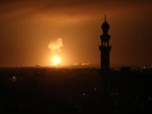 Israeli airstrikes on the Gaza Strip (Twitter)