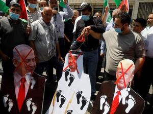 This is pretty much how the Palestinians react to the idea of peace in general (Twitter)