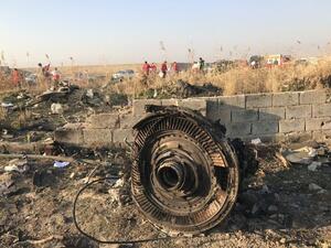 Iran has released a report from the cockpit recordings and data of a Ukrainian passenger plane shot down by its military in January (Twitter) Iran has released a report from the cockpit recordings and data of a Ukrainian passenger plane shot down by its military in January (Twitter)