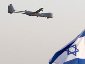 Israeli drone violated Lebanon’s airspace in the southern border area near Israel. (AFP/File Photo)