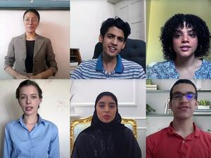 مؤسسة قطر: حفل استقبال الطلاب الجدد عبر الإنترنت يمزج التقاليد والتقنية في مطلع العام الدراسي الجديد في جورجتاون