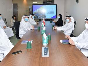 Al Zeyoudi Visits Dubai Exports To Discuss Cooperation in Promoting Trade and Exports