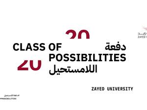 Zayed University to Celebrate 'Class of Possibilities' 2020 Graduation This Wednesday