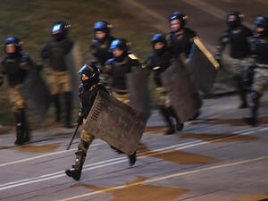 بدأت احتجاجات المعارضة في جميع أنحاء بيلاروس، في 9 آب/ أغسطس