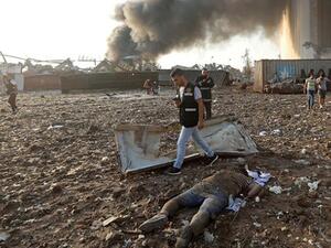 انفجار ميناء بيروت