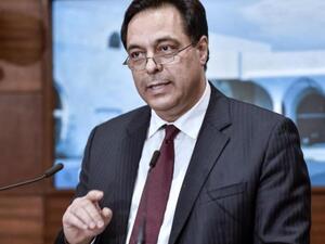 رئيس حكومة تصريف الأعمال اللبنانية حسان دياب