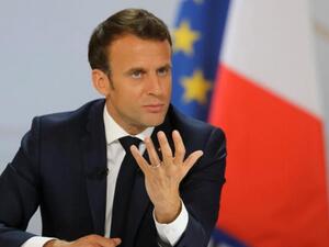 الرئيس الفرنسي إيمانويل ماكرون