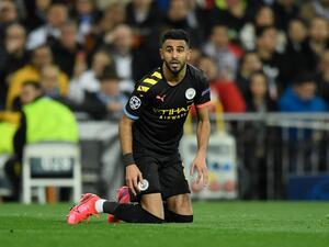 The Algeria wideman didn’t start in Manchester City’s ignominious European exit, leaving him yet again questioning Pep Guardiola’s faith (Photo: AFP)