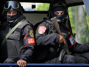 قوات أمن مصرية