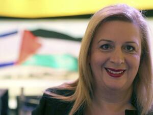 Suha Arafat, the widow of former PLO leader Yasser Arafat (Twitter)