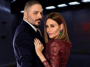 رامي عياش و زوجته