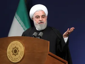 الرئيس الإيراني حسن روحاني