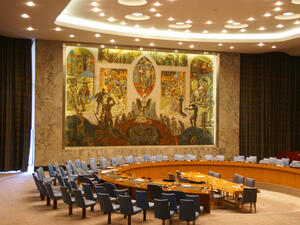 Security Council chamber United Nations Headquarters, New York City  (Shutterstock)