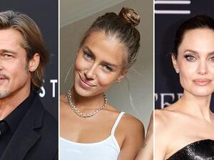 براد بيت وأنجلينا جولي و  نيكول بوتورالسكي