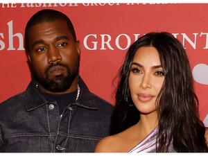 كيم كاردشايان وكانيه ويست