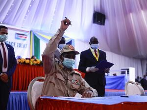 Sudanese leaders and rebel commanders agreed on August 31, 2020, on a "historic" peace deal, a crucial step towards ending 17 years of conflict in which hundreds of thousands of people were killed. Akuot Chol / AFP