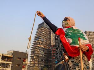 The explosion piled on new misery for Lebanese already reeling from the coronavirus pandemic and the country's worst economic crisis in decades. As well as killing more than 190 people, the explosion injured at least 6,500 and left 300,000 homeless. ANWAR AMRO / AFP