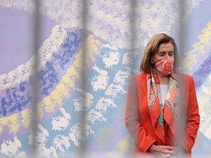SAN FRANCISCO, CALIFORNIA - SEPTEMBER 02: U.S. Speaker of the House Nancy Pelosi (D-CA) looks on before speaking during a Day of Action For the Children event at Mission Education Center Elementary School on September 02, 2020 in San Francisco, California. Pelosi is drawing criticism for patronizing a hair salon to get her hair done despite the salon being closed to in-person visits due to COVID-19 restrictions. Justin Sullivan/Getty Images/AFP JUSTIN SULLIVAN / GETTY IMAGES NORTH AMERICA / Getty Images via