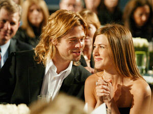 جينيفر أنيستون وبراد بيت