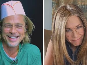 جينيفر أنيستون وبراد بيت