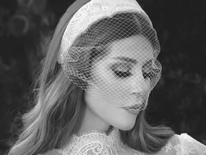 Carla Haddad Shares Iconic Pictures Revealing Details of Her Wedding Gown "200 Hours of Delicate Work"