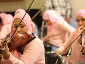 Egypt's Al Nour Wal Amal Orchestra (Twitter)